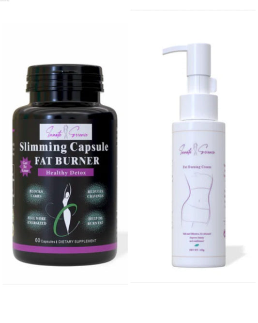 Buy one get one free stomach slimming cream and detox capsules